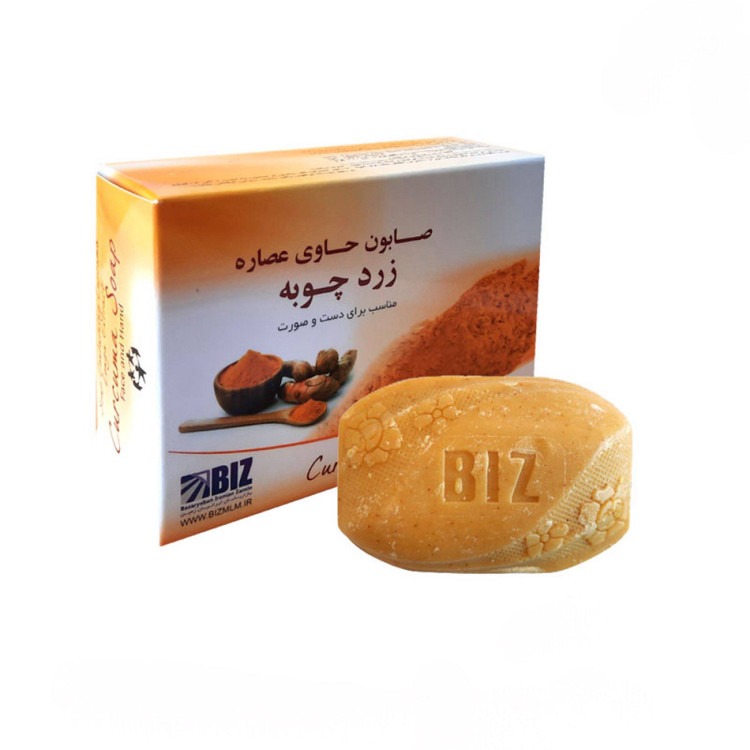 صابون دست و صورت زردچوبه دکتر بیز