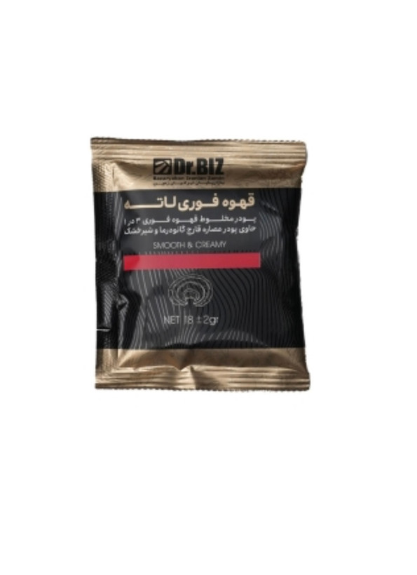 کافه لاته با پودر قارچ گانودرما ۲۰ عددی