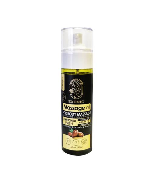 روغن ماساژ بدن اکسونیک حاوی روغن آرگان