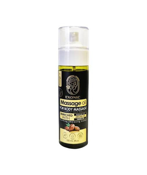 روغن ماساژ بدن اکسونیک حاوی روغن آرگان