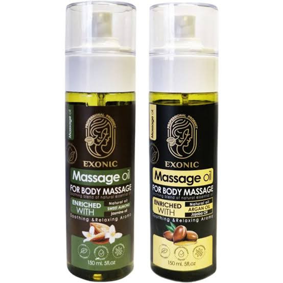 روغن ماساژ بدن اکسونیک حاوی روغن آرگان
