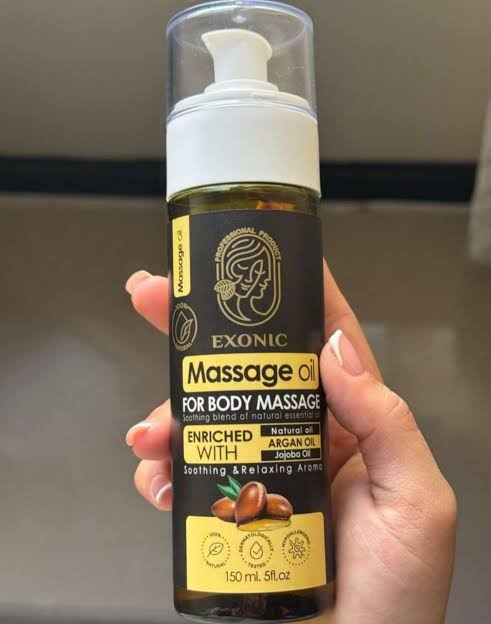 روغن ماساژ بدن اکسونیک حاوی روغن آرگان