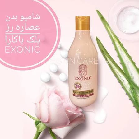 شامپو بدن عصاره رز بلک باکارا ۳۰۰ میل EXONIC